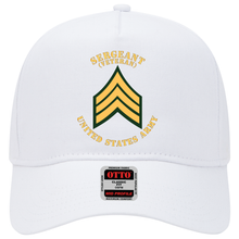 Load image into Gallery viewer, Baseball Cap -Army - Sergeant - SGT - Veteran - Flat X 300
