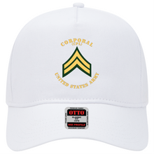 Load image into Gallery viewer, Baseball Cap - Army - Corporal - CPL - Flat X 300
