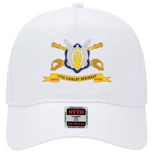 Load image into Gallery viewer, Baseball Cap - 17th Cavalry Regiment w Br - Ribbon
