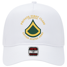 Load image into Gallery viewer, Baseball Cap - Army - Private First Class - PFC - Veteran - Flat X 300

