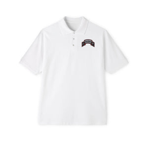 Men's Piqué Polo - 1st Ranger Co wo Txt