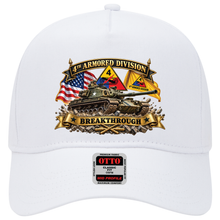 Load image into Gallery viewer, Baseball Cap - 4th Armored Division - M60A1 Tank - Breakthrough Division
