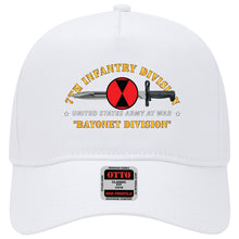 Load image into Gallery viewer, Baseball Cap - 7th Infantry Division - Bayonet Division
