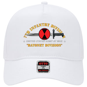 Baseball Cap - 7th Infantry Division - Bayonet Division