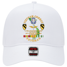 Load image into Gallery viewer, Baseball Cap - Army - Vietnam Combat Cavalry Veteran w 11th Aviation Group - 1st Cav Div X 300
