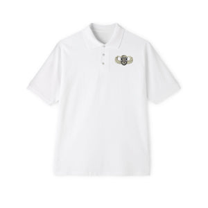 Men's Piqué Polo - Airborne Badge - SF - DUI