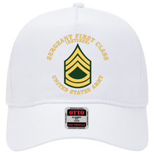 Load image into Gallery viewer, Baseball Cap - Army - Sergeant First Class - SFC - Retired - Flat X 300
