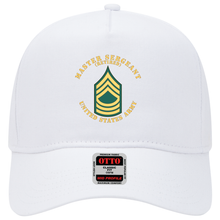 Load image into Gallery viewer, Baseball Cap - Army - Master Sergeant - MSG - Retired - Flat X 300
