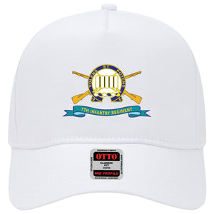 Baseball Cap - 7th Infantry Regiment w Br - Ribbon X 300