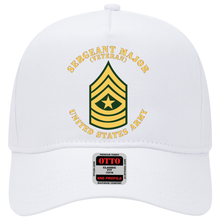 Load image into Gallery viewer, Baseball Cap - Army - Sergeant Major - SGM - Veteran - Flat X 300

