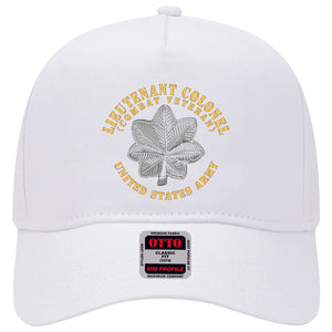 Baseball Cap - Lieutenant Colonel - LTC - Combat Veteran - V1