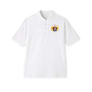 Men's Piqué Polo - 3rd Infantry Div - ARVN - Flag - Army Crest