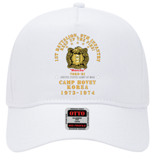 Load image into Gallery viewer, Baseball Cap - Army - 1st Battalion, 9th Infantry - Manchus - Keep Up the Fire - Camp Hovey Korea - Toko-ri - 1973-1974
