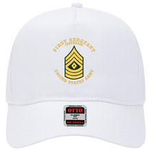 Load image into Gallery viewer, Baseball Cap - Army - First Sergeant - 1SG - Veteran - Flat X 300
