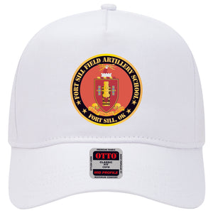 Baseball Cap - Fort Sill Field Artillery School, COA Fort Sill, OK X 300