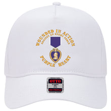 Load image into Gallery viewer, Baseball Cap - Wounded in Action - Purple Heart V1
