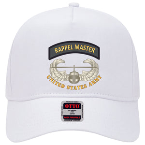 Baseball Cap - Rappel Master Tab w Air Assault Badge - US Army