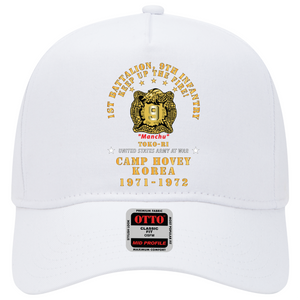 Baseball Cap - Army - 1st Battalion, 9th Infantry - Manchus - Keep Up the Fire - Camp Hovey Korea - Toko-ri X 300