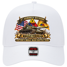 Load image into Gallery viewer, Baseball Cap - 4th Armored Division - PATTON'S M60A1 Main Battle Tank - Breakthrough Division
