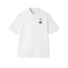 Load image into Gallery viewer, Men&#39;s Piqué Polo - COA - 22nd Infantry Regiment - Deed Not Words
