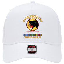 Load image into Gallery viewer, Baseball Cap - 66th Infantry Division - Black Panther Division - WWII w EU SVC X 300
