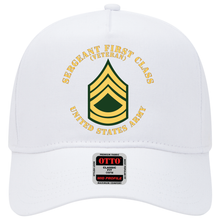 Load image into Gallery viewer, Baseball Cap - Army - Sergeant First Class - SFC - Veteran - Flat X 300
