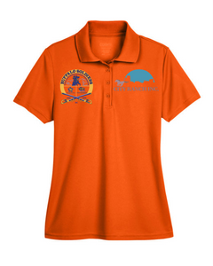 WOMENS Performance Polo Shirt - Buffalo Soldiers - City Ranch - Front Chest