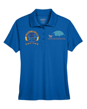 Load image into Gallery viewer, WOMENS Performance Polo Shirt - Buffalo Soldiers - City Ranch - Front Chest
