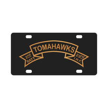 Load image into Gallery viewer, Scroll - 2nd Battalion 23rd Infantry Regiment Tomahawks Scroll Classic License Plate
