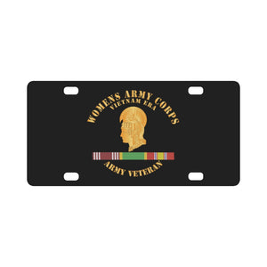 Womens Army Corps Vietnam Era - w GCMDL-NDSM - WAC X 300 Classic License Plate