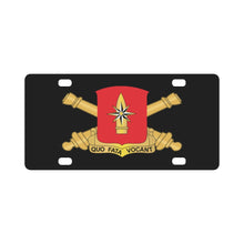 Load image into Gallery viewer, 43rd Field Artillery Battalion - Red w Branch wo Txt X 300 Classic License Plate
