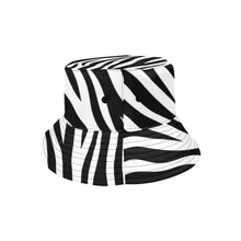 Load image into Gallery viewer, Men's All Over Print Bucket Hat - Zebra-stripe
