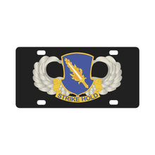 Load image into Gallery viewer, Army - Airborne Badge - 504th Infantry Regiment -No Txt X 300 Classic License Plate
