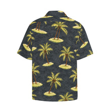 Load image into Gallery viewer, Palm Trees Men's All Over Print Hawaiian Shirt With Chest Pocket
