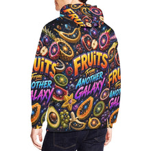Load image into Gallery viewer, AOP Hoodie - Fruits from another galaxy Men's All Over Print Hoodie (USA Size) (Model H13)
