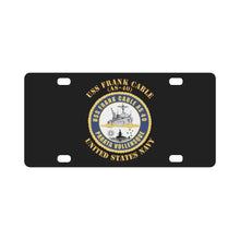 Load image into Gallery viewer, Navy - USS Frank Cable (AS-40) X 300 Classic License Plate
