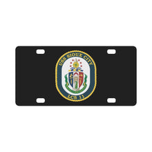 Load image into Gallery viewer, Navy - USS Sioux City (LCS-11) wo Txt X 300 Classic License Plate
