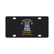 Load image into Gallery viewer, 8th Infantry Division Scroll - 5th Bn 68th Armor Regiment - Sullivan Barracks, Mannheim Germany - Co Classic License Plate

