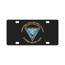 Load image into Gallery viewer, Navy - Commander, Naval Air Force Atlantic - COMNAVAIRLANT X 300 Classic License Plate
