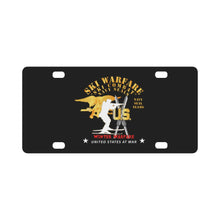 Load image into Gallery viewer, SOF - Navy Seals - Ski Warfare - Ski Combat - Winter Warfare X 300 Classic License Plate
