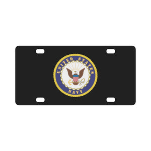 Emblem - Navy - United States Navy X 300 Classic License Plate