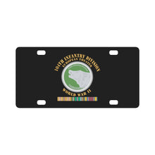 Load image into Gallery viewer, Army - 104th Infantry Division - Europe - Ribbons - w Txt w PAC WWII X 300 Classic License Plate
