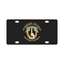 Load image into Gallery viewer, Army - 2nd Battalion, 7th Cavalry - Vietnam Veteran X 300 Classic License Plate
