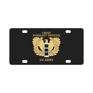 Emblem - Warrant Officer - CW3 X 300 Classic License Plate