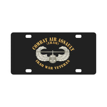 Load image into Gallery viewer, Army - Combat Air Assault - Iraq War Veteran X 300 Classic License Plate
