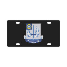 Load image into Gallery viewer, DUI - 12th Armored Infantry Battalion Classic License Plate
