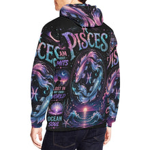 Load image into Gallery viewer, Pisces - Dreaming in Cosmic Men's All Over Print Hoodie (USA Size)
