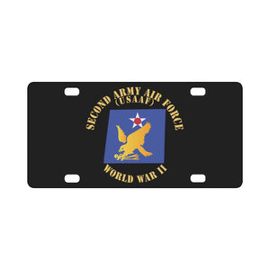 SSI - AAF - 2nd Air Force - WWII - USAAF x 300 Classic License Plate