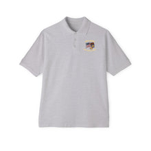 Load image into Gallery viewer, Men&#39;s Piqué Polo - ARNG - DUI- ARNG New Jersey w Flag
