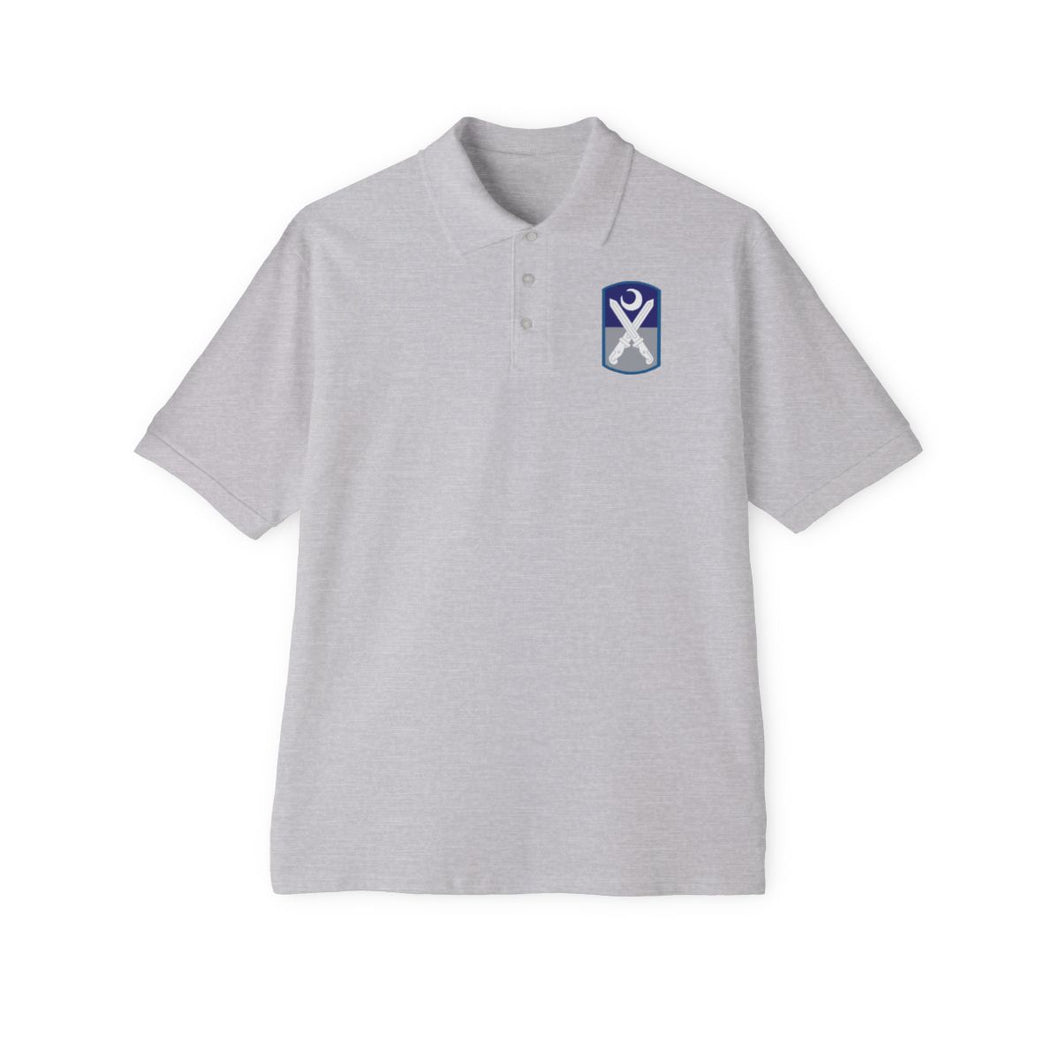 Men's Piqué Polo - 218th Infantry Brigade wo txt